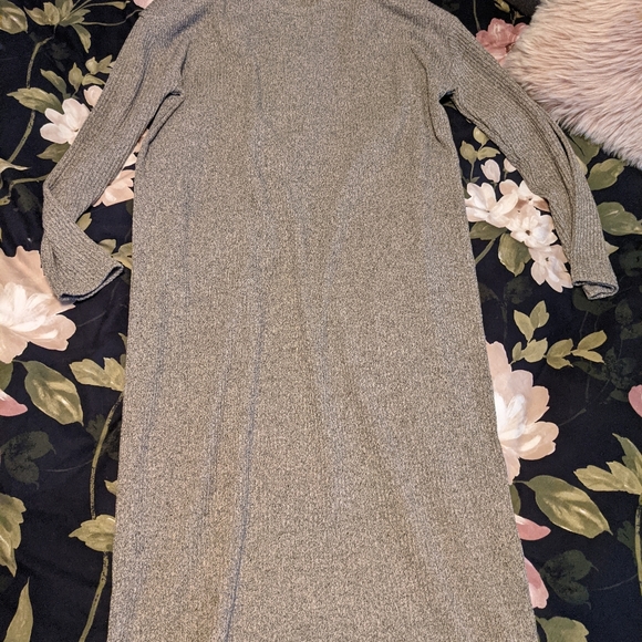 Zara Ribknit Sweater Dress, Medium - Picture 3 of 3
